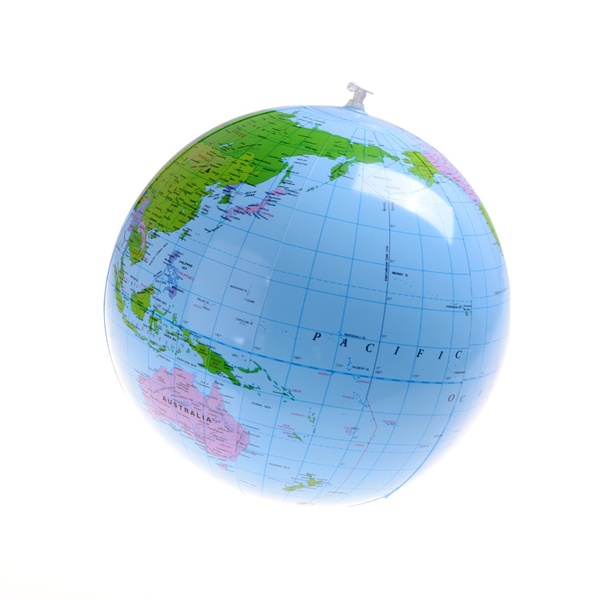 40CM 글로브 조기 교육 풍선 지구 세계 지리 글로브지도 풍선 장난감 풍선 비치 공